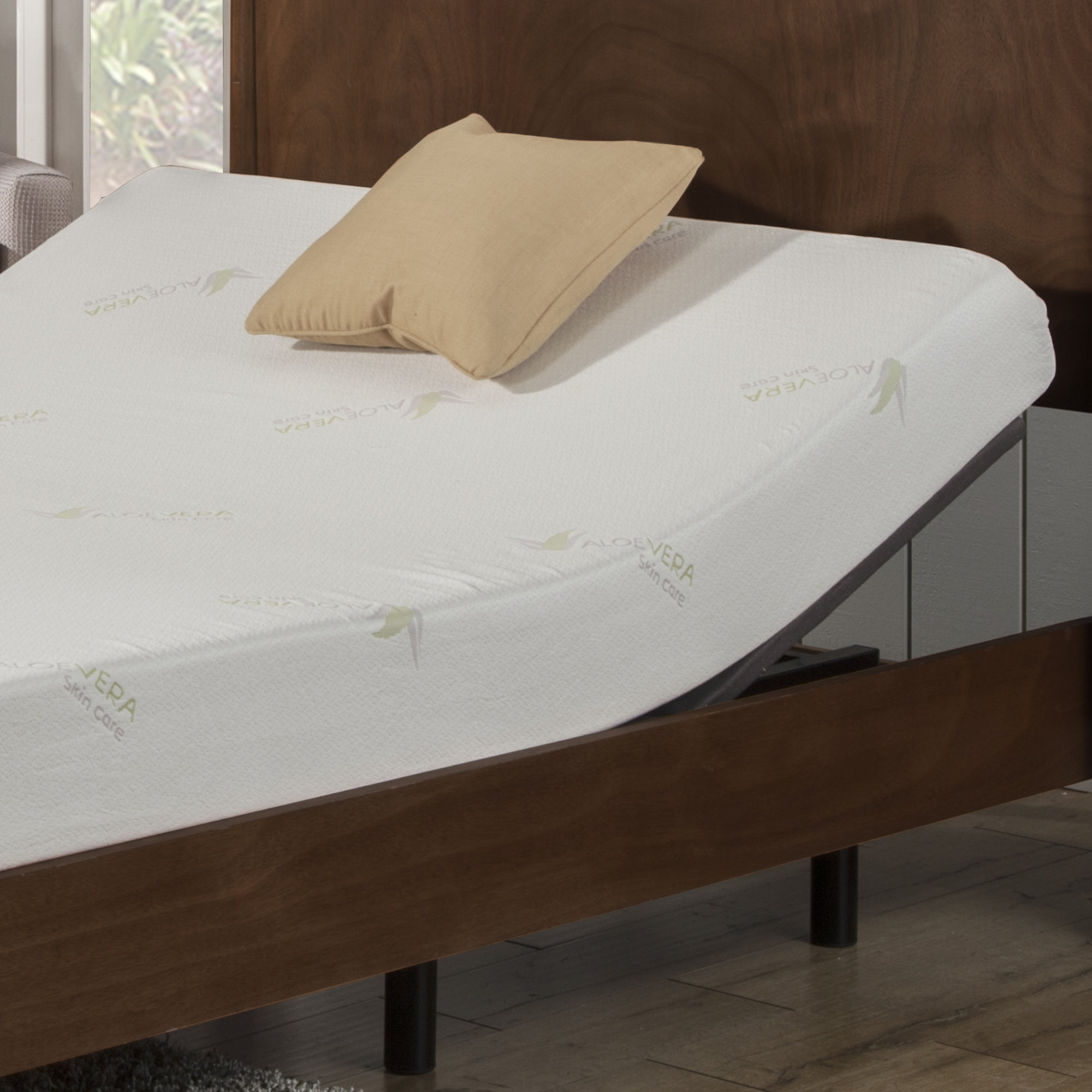 Anew Edit 8" Medium Memory Foam Mattress with Bed Base